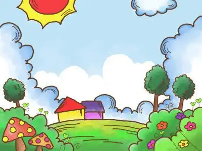 查看《童话世界 儿童插画 原创 背景插图 》原图,原图尺寸:800x600