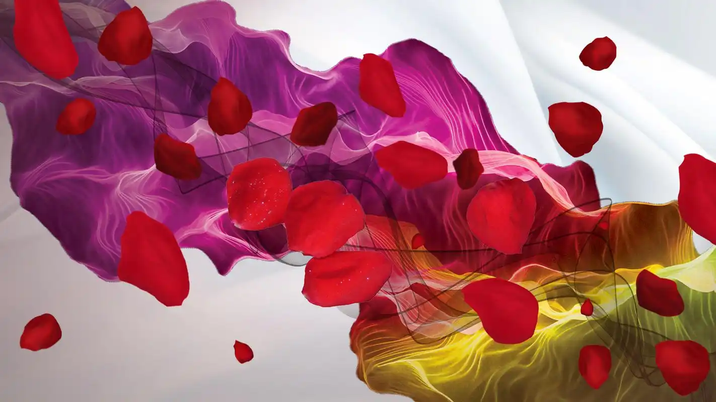 撞色风格创意背景图片桌面壁纸