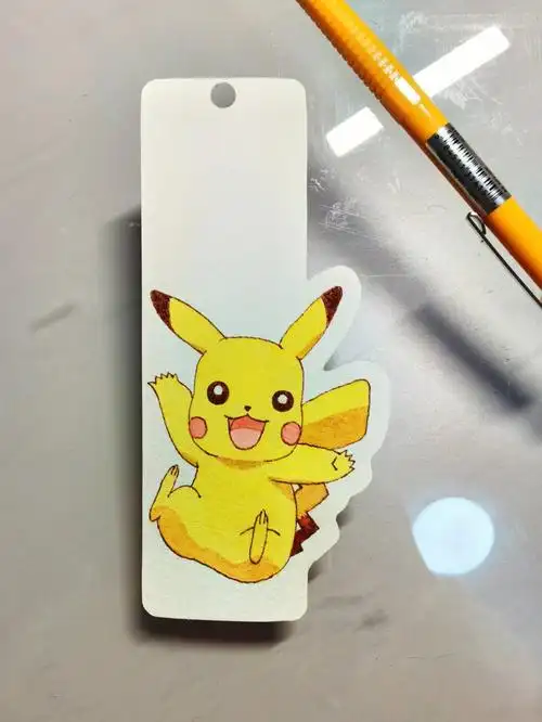 自制书签皮卡皮卡皮卡丘