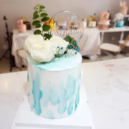 抖音网红下午茶生日聚会甜品新鲜奶油蛋糕生日蛋糕新鲜生日蛋糕