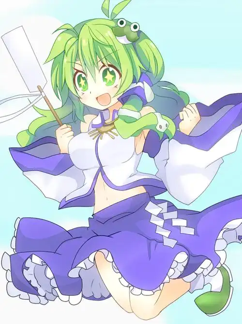 早苗东方project东风谷早苗