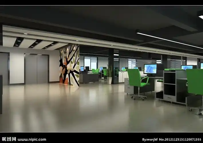 办公楼大厅图片