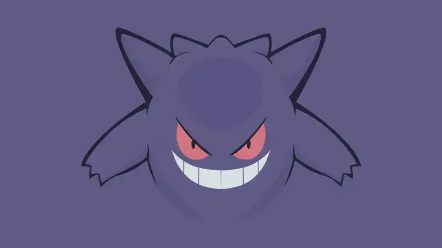 宝可梦耿鬼邪恶电脑壁纸