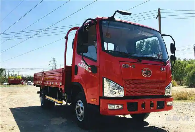 一汽解放轻卡解放j6f42165马力42421米单排仓栅式载货车ca5105ccyp40