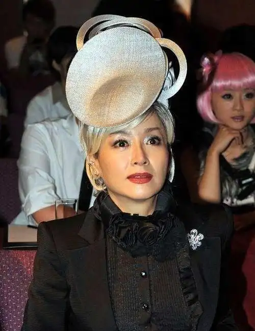 恬妞近照白发满头千帆过尽归来依旧是女神的样子