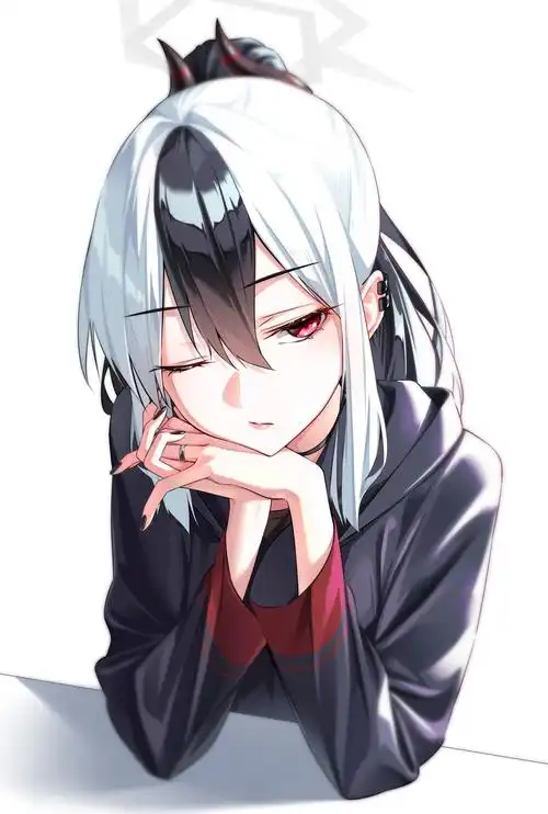 眨眼插画图片壁纸