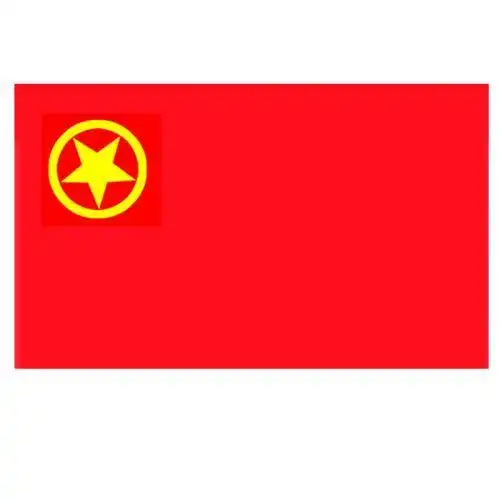 团旗简笔画一步步教