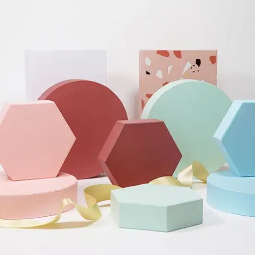 几何体拍照道具莫兰迪纯色陈列道具摄影台化妆品美妆美甲拍照道具