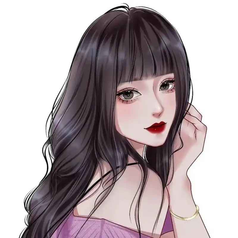 手绘头像|高冷女生头像|微信头像 手绘头像 超a御姐头像 微信头像