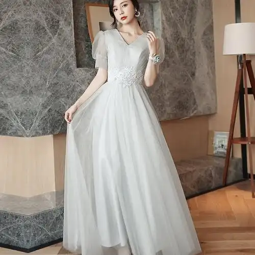 伴娘服冬季2021年新款