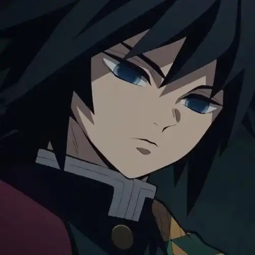 《鬼灭之刃》富冈义勇帅气炫酷男生头像_2