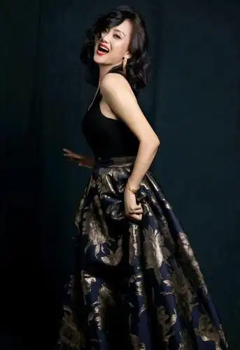 组图李颖写真照半老徐娘风韵犹存