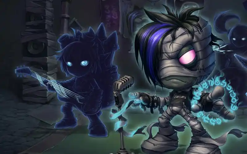 殇之木乃伊 阿木木 情绪摇滚 皮肤浏览 skin spotlight