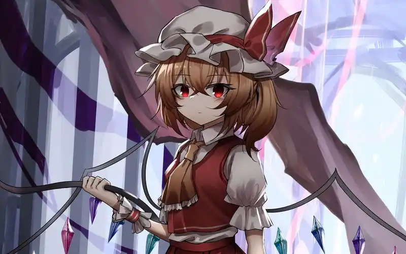 【绘画过程】芙兰朵露《碎裂苦痛》