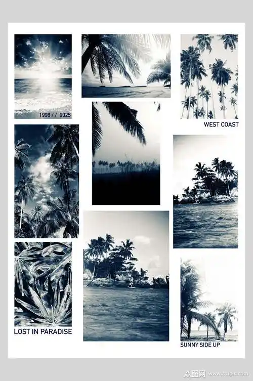 英文老照片西海岸潮流国外海报模板下载-编号3718550-众图网