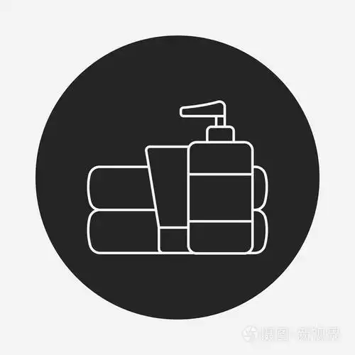 洗护用品线图标