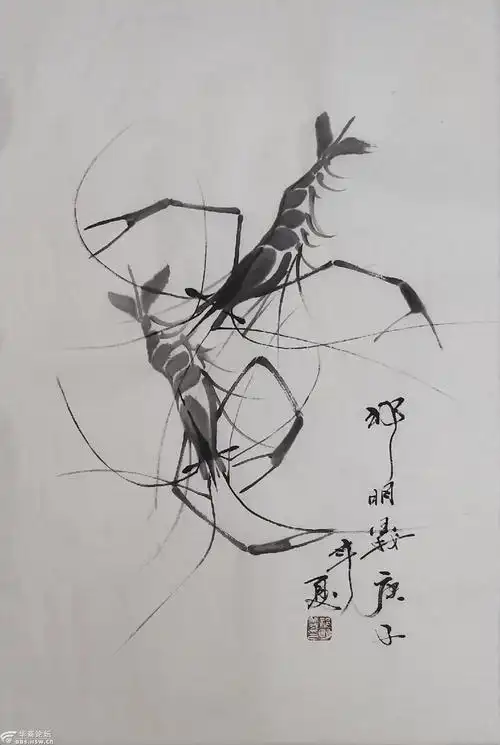 祁明义《美虾吟七张机》及作品