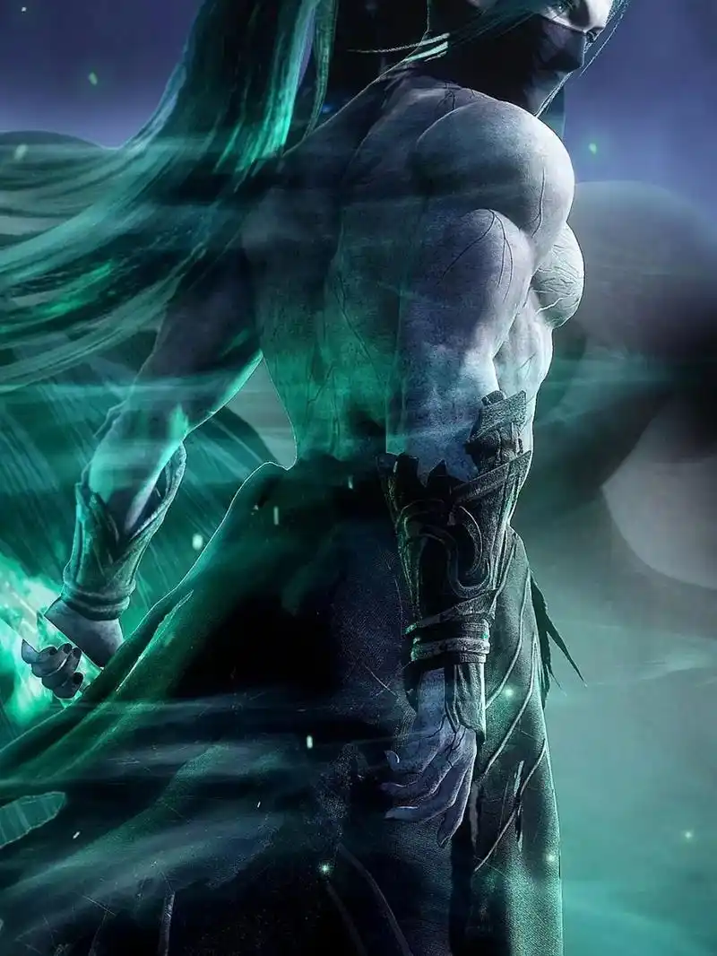 动漫《武庚纪》中的逆天而行,本名阿满,是前任大元帅海阔天空的弟弟.