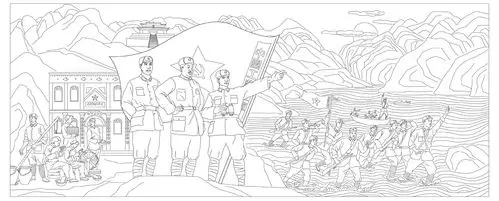 抗战题材浮雕鉴赏_金诚雕塑设计-站酷zcool