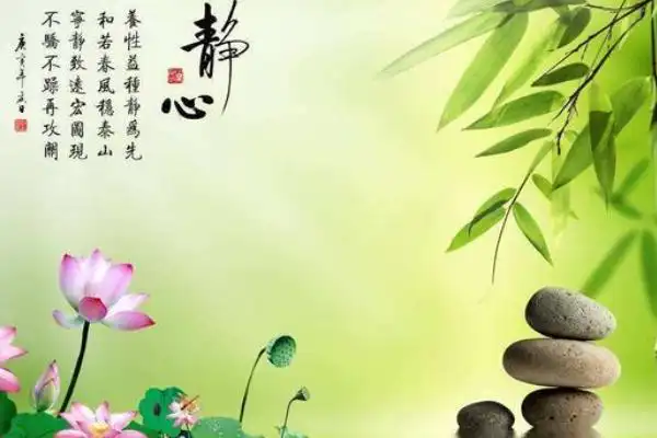 致自己心静的句子