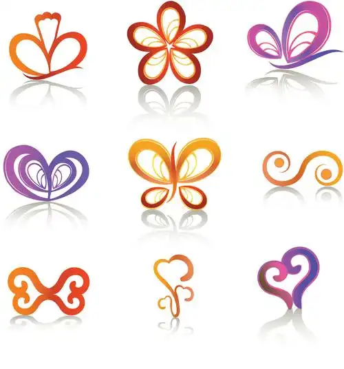 标志设计,logo图形,立体logo,按钮图标,徽标徽章标帖,矢量素材 描