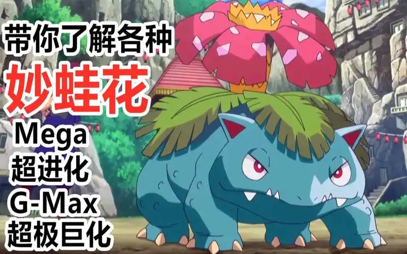 【畅聊宝可梦】一起来了解下 各种进化形态的妙蛙花