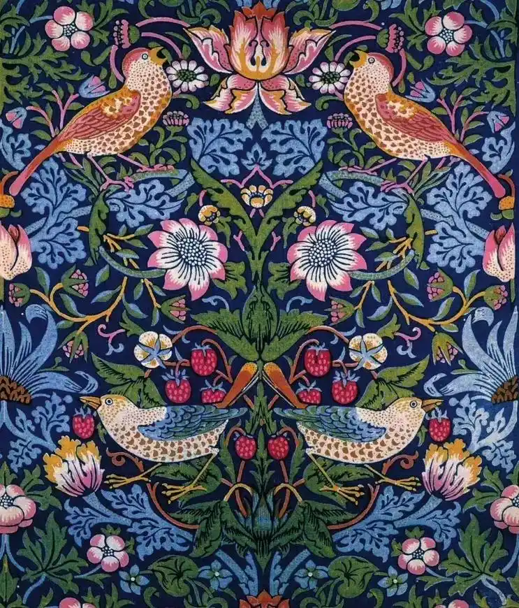 威廉61莫里斯的纹样设计