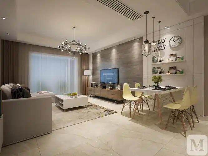 5万119㎡简欧三房装修北京方向装修案例-红星美凯龙家装效果图