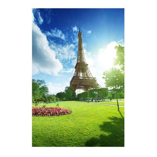 法国建筑风景海报贴画 埃菲尔铁塔地方建筑旅游圣地风景海报贴画