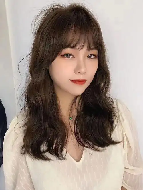 好打理的慵懒蓬松自然卷发