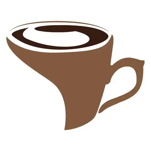 收藏 关键词:褐色咖啡杯标志图片下载,个性创意标志,logo设计,创意