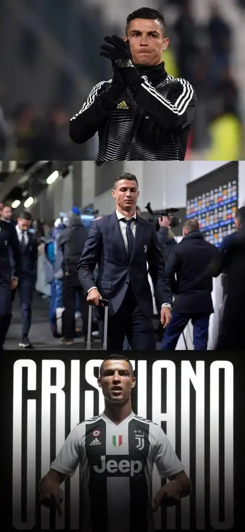 【每日足球帅图】goat丨c罗手机壁纸尤文篇part 1|尤文图斯|利雅得