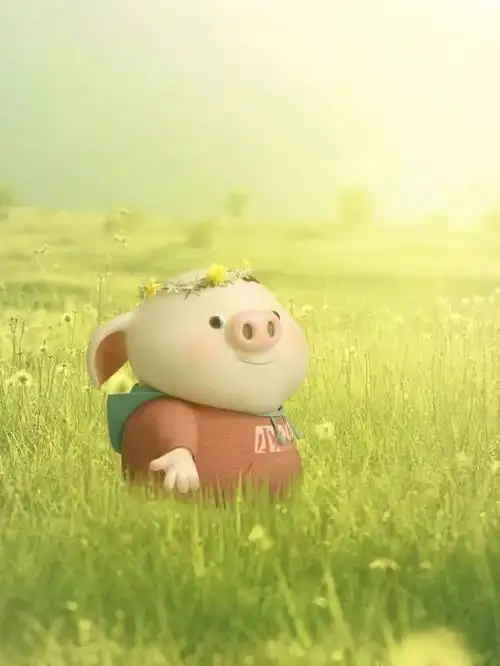 2019"猪"事顺意!刷爆抖音的猪猪壁纸!