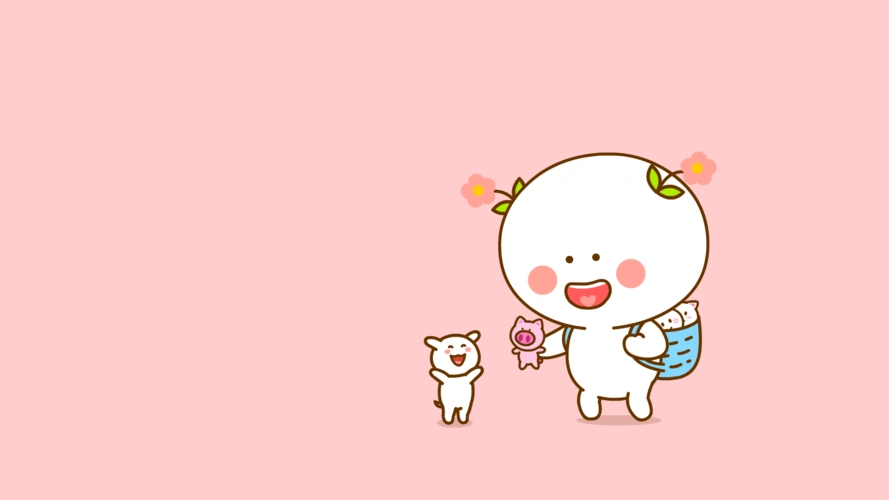 桃小仙 二花 动漫卡通 pc电脑桌面壁纸头像大合集