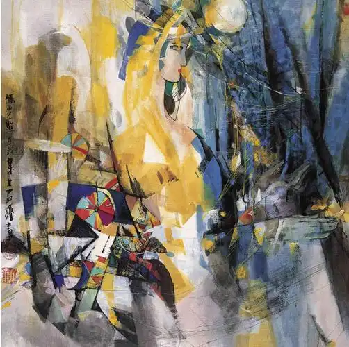 石齐:色彩统一的国画大师,现代水墨的创造者