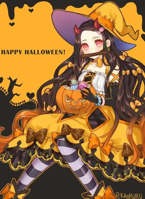 halloween万圣节前夜鬼灭之刃
