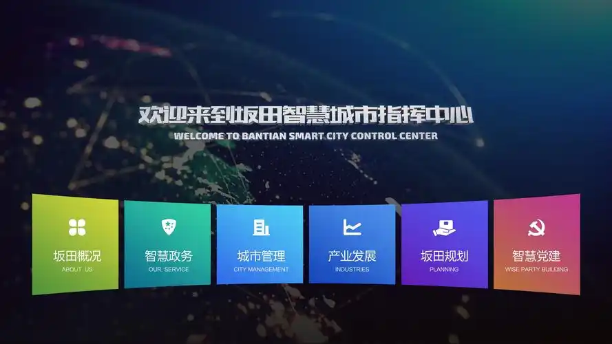 智慧城市ui界面设计