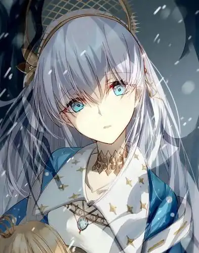 动漫二次元冷酷女孩