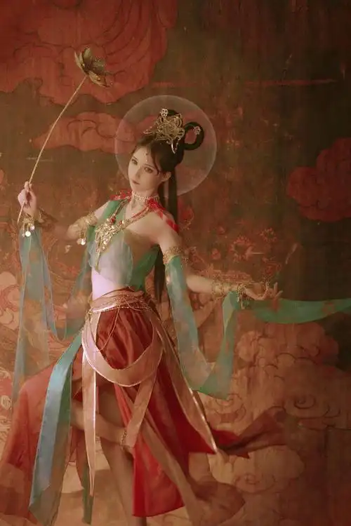 cos心王光音天轻盈舞殿三千女缥缈飞天十二台