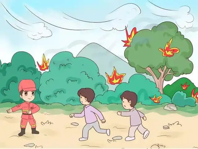 威课堂丨一部原创卡通漫画带你迅速了解 森林草原防火必备小常识_火灾