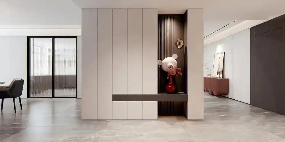 分享九款现代轻奢玄关设计