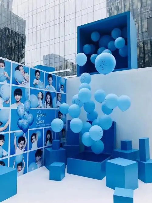 合影墙122创意舞台互动区互动合影互动拍照互动装置创意合影