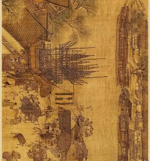 欣赏清明上河图张择端版高清全图