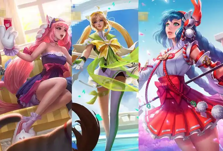 王者荣耀女人物图片 王者荣耀女图片大全人物可爱