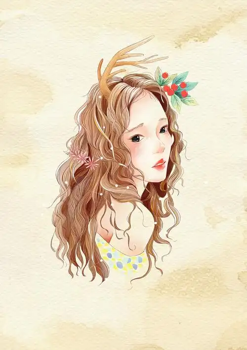 人像淡彩练习01