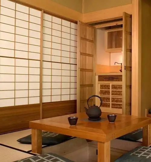 日式家居榻榻米茶室装修效果图