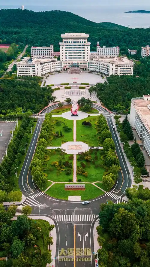 山东大学威海分校的中轴线