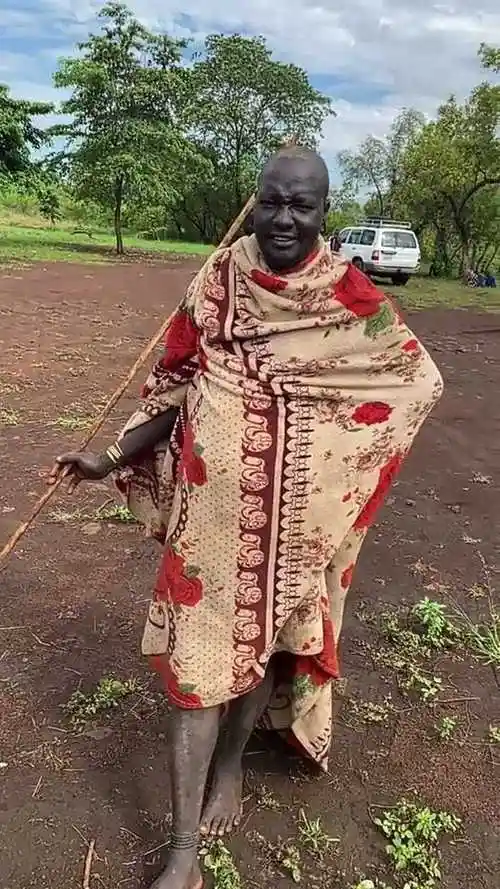 非洲酋长,原始部落最霸气的男人