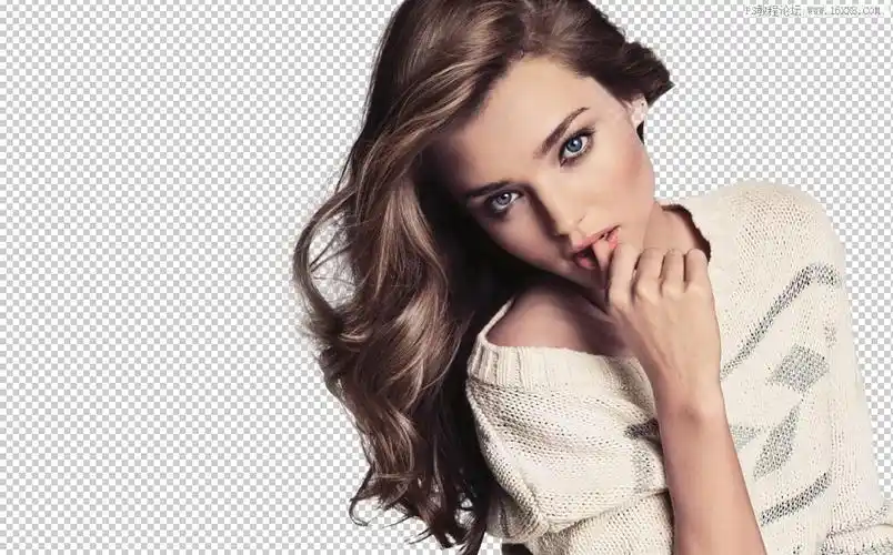 飞溅效果pscs6做人像打散效果教程