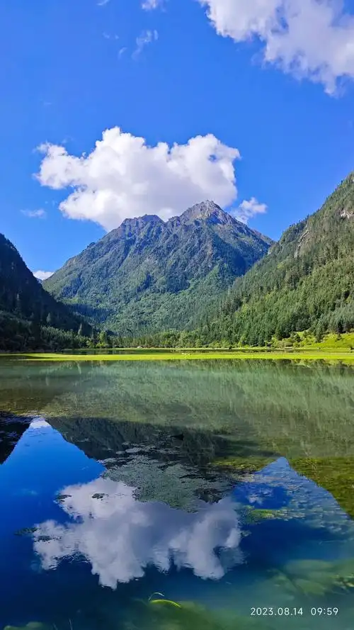 总有山海值得你奔赴#川西美景 #风景如画的地方 手机拍摄月亮 - 抖音